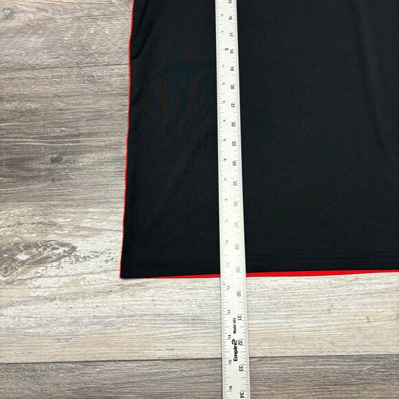 Under Armour UC Cincinnati Bearcats Black Red Mens XL Loose Heat Gear Polo Shirt - Picture 7 of 10